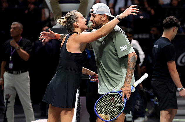 Sabalenková chce odvetu s Kyrgiosem. Navrhuje ale zásadní změnu pravidel