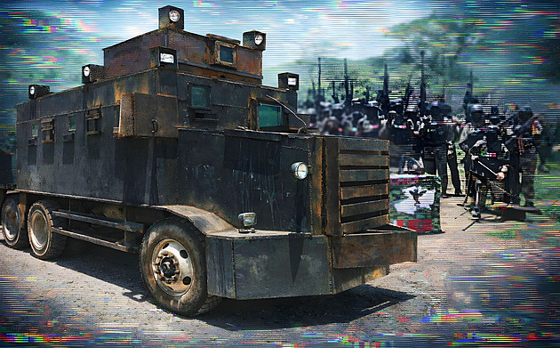 Tanky, miny, dronové bombardéry. Narkokartely si budují vlastní armády