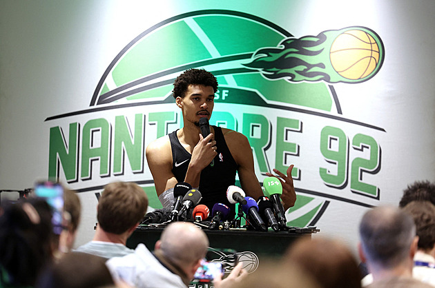 Wembanyama chce mít ve Francii vliv, vstoupil do klubu z předměstí Paříže