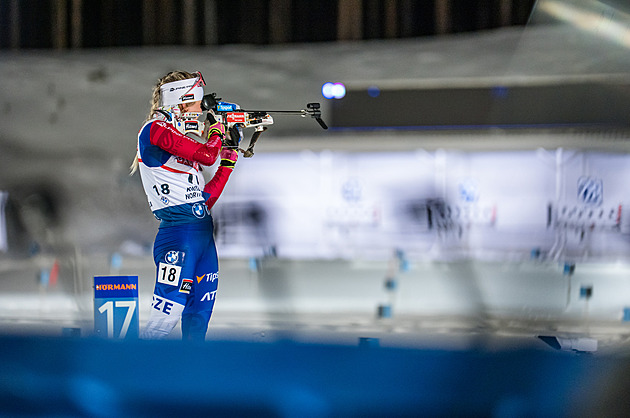 Biatlon ONLINE: Sprint žen v Otepää. Na startu je i čtveřice Češek