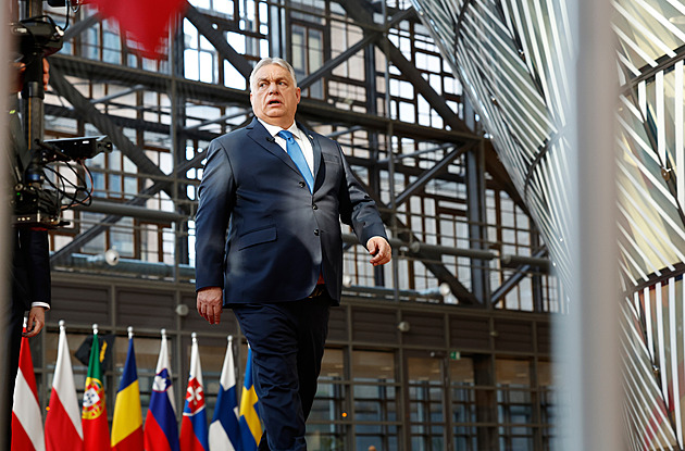 Chceme naši ruskou ropu. Pak Ukrajinu podpoříme, řekl Orbán v Bruselu