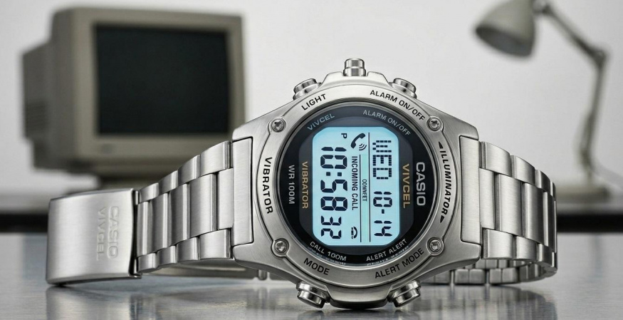Jak je to možné? Přes 30 let staré hodinky Casio uměly upozornit na příchozí hovor