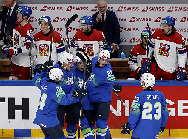 Česko - Slovinsko 2:3P. Historická porážka, Sedlákovi vadil gól po zvláštním vhazování